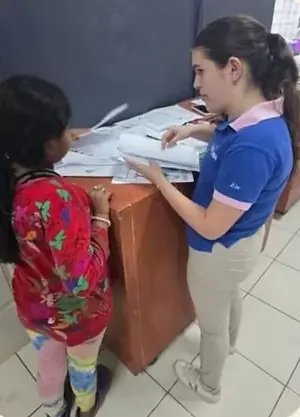 Subtraction at the board