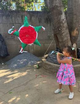 Breaking the piñata