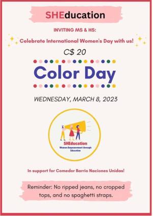 Color Day poster
